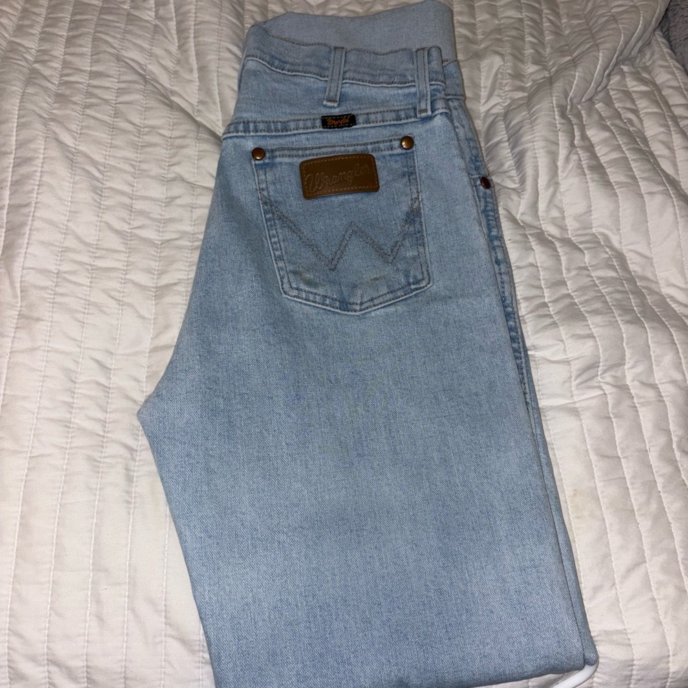 Wrangler Light wash Straight Jeans